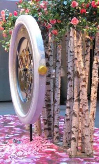 Décoration journée presse aux galeries Lafayette à Paris