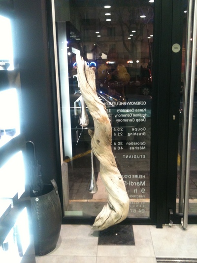 Décoration d&rsquo;un salon de coiffure Hypolite à Béziers