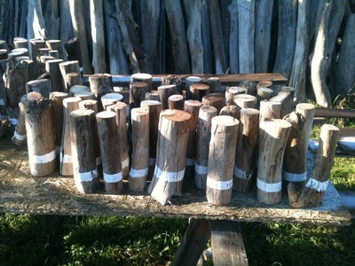 Réalisation de porte photo en bois flotté pour Quick Silver