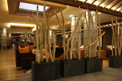 Décoration d&rsquo;un hotel à la Clusaz