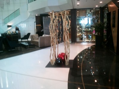 Décor réalisé pour l&rsquo;hotel Marriety à Cannes